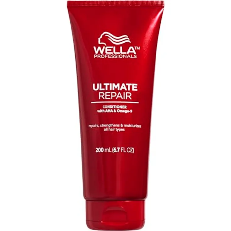 Wella Professionals Ultimate Repair Tiefenernährungsspülung, geschädigtes Haar, 200 ml, reichhaltige und cremige Textur