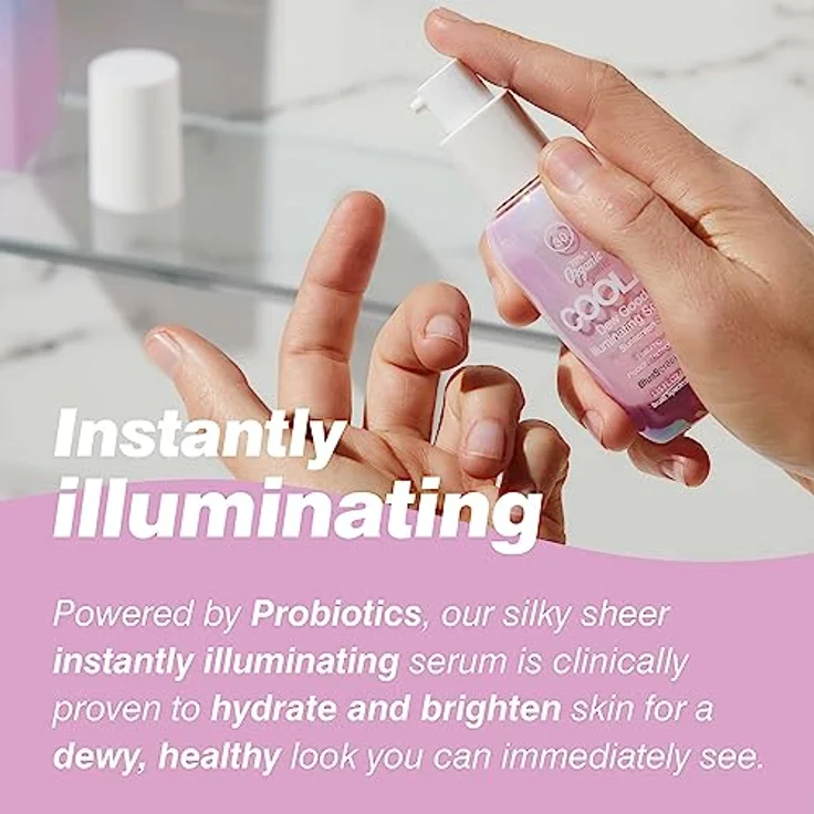 Coola Dew Good Illuminating Serum, feuchtigkeitsspendendes Gesichtsserum mit SPF 30 und probiotischer Formel, 35 ml – Bild 5