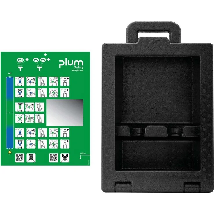 Plum Erste Hilfe Set iBox 2, modernes Design mit durchsichtiger Front, leer