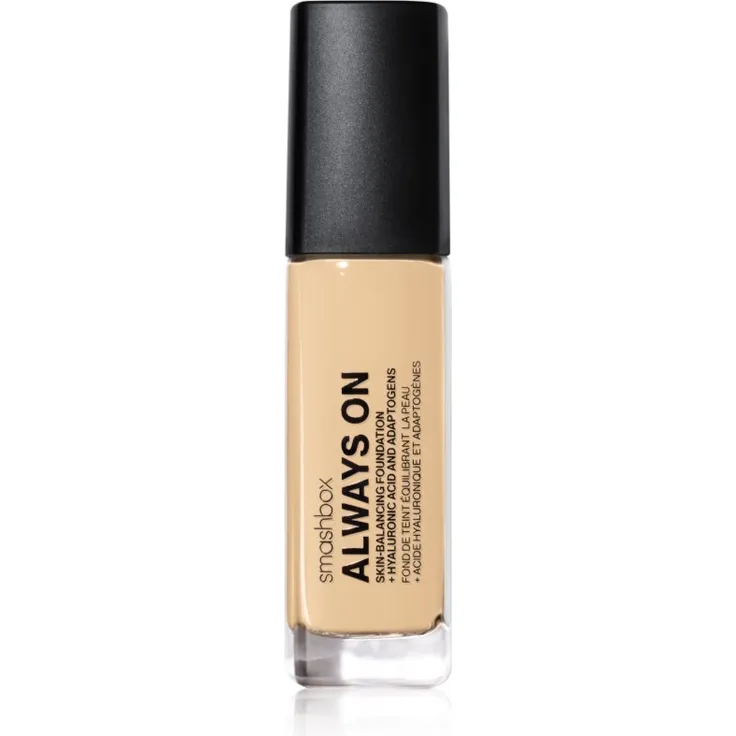 Smashbox Always On Skin Balancing Foundation, langlebige Make-up Foundation, Farbton L10W - Level-One Light mit warmem Unterton, 30 ml