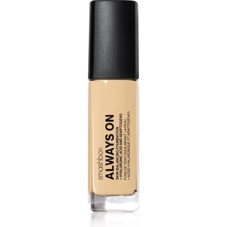 Smashbox Always On Skin Balancing Foundation, langlebige Make-up Foundation, Farbton L10W - Level-One Light mit warmem Unterton, 30 ml