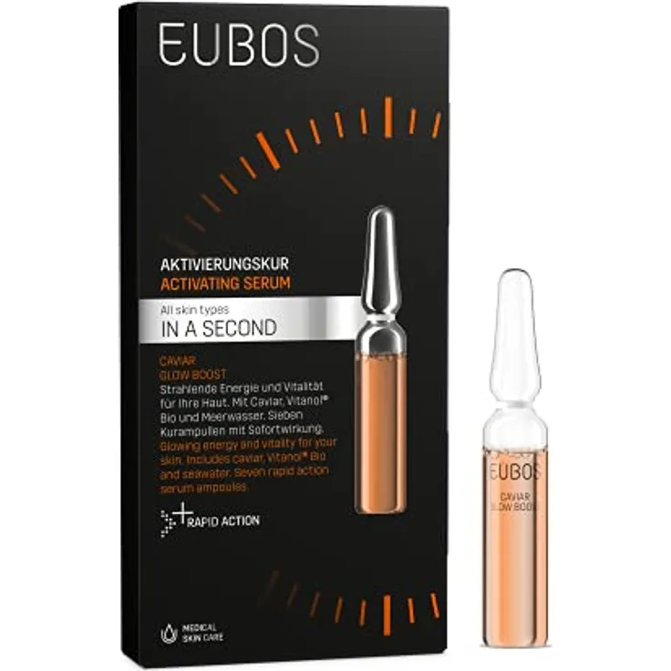 Eubos Eubos In A Second Aktivierungskur CaviarGlow Boost Anti-Aging Gesichtsserum 14 ml