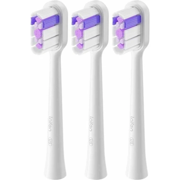 Laifen Wave Ultra-Whitening Bürstenköpfe, 3er Pack für effektive Zahnaufhellung, sanft zu Zahnfleisch und Zähnen