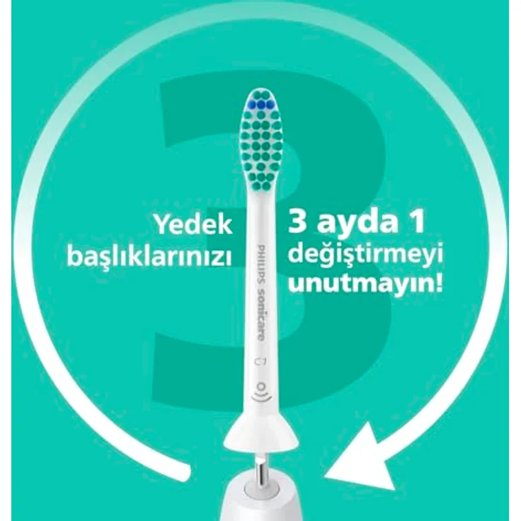Philips Sonicare ProResults HX6012/87, Doppelpack Bürstenköpfe, 2 Stück, Weiß, Medium soft, bis zu 2x mehr Plaque-Entfernung – Bild 9