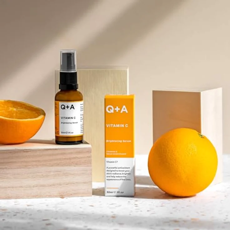 Q+A Vitamin c Brightening Serum Gesichtsserum für strahlende Haut 30 ml – Bild 5