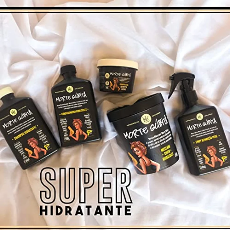 Lola Cosmetics MORTE SÚBITA, Festes Shampoo mit Tiefenreinigung und Revitalisierung, Unisex, 100 g, für alle Haartypen – Bild 3