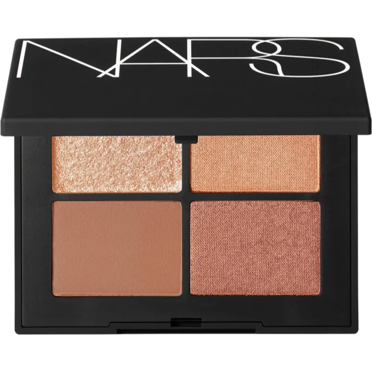 NARS Eyeshadow QUAD Lidschattenpalette, Farbton LAGUNA, 4.4 g, reichhaltige Pigmente, schimmernd-mattes Finish, langfristige Farbabdeckung