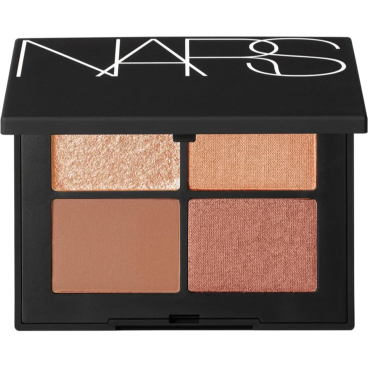 NARS Eyeshadow QUAD Lidschattenpalette, Farbton LAGUNA, 4.4 g, reichhaltige Pigmente, schimmernd-mattes Finish, langfristige Farbabdeckung
