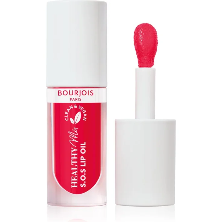 Bourjois Healthy Mix S.O.S Lip Oil, Lippenöl mit feuchtigkeitsspendender Wirkung, Farbton 03 Straw’Bisous, 4,5 ml