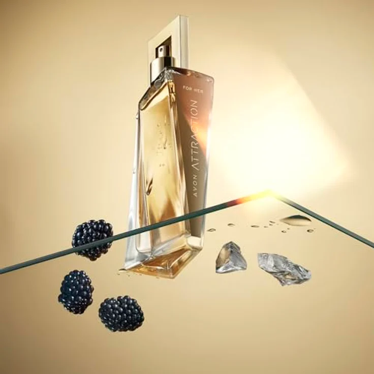 Avon Attraction Eau de Parfum, 50 ml, fruchtige und Moschus-Mischung, tierversuchsfrei – Bild 2