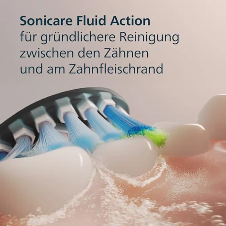Philips Sonicare C3 Premium Plaque Defense, Original Ersatzbürstenköpfe, Schwarz, 4er-Pack, HX9044/88, entfernt bis zu 10x mehr Plaque, tiefenreinigend – Bild 5