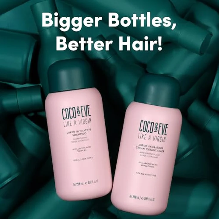Coco & Eve Like A Virgin - Feuchtigkeitsspendender Conditioner - ohne Sulfate, mit Argan-, Kokos- und Avocado-Öl - 250 ml – Bild 2