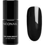 NÉONAIL UV Nagellack Top Coat Gel UV Shine Bright 7,2 ml Überlack Klar Glänzend für langanhaltende Maniküre bis zu 21 Tage