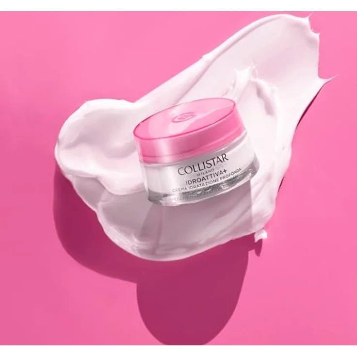 Collistar Idroattiva+ Crema Idratazione Profonda, Gesichtscreme, 100H Feuchtigkeit, Umschmeichelnde Textur, 50 ml, für normale bis trockene Haut – Bild 3