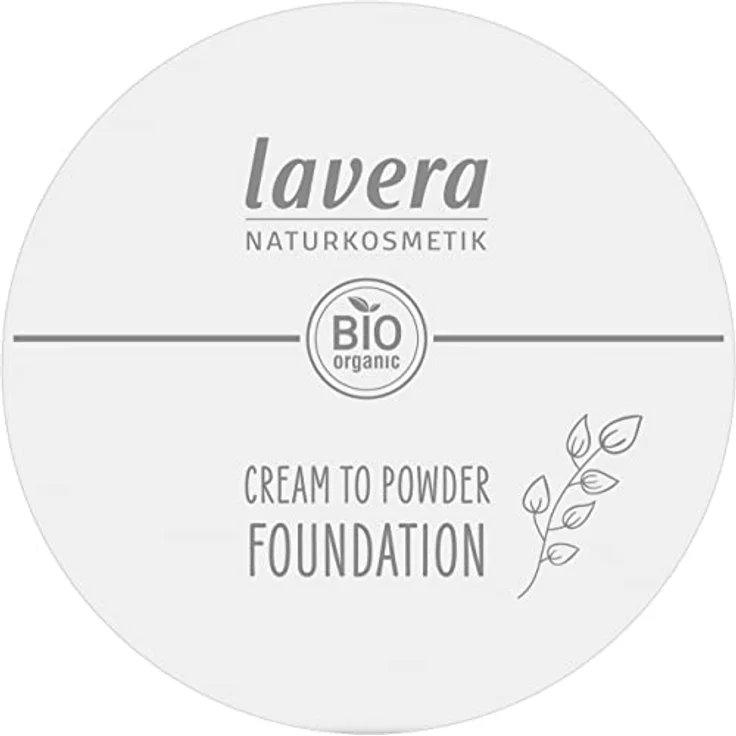 lavera Cream to Powder Foundation -Light 01- nude - Organic Almond Oil & Vitamin E - Vegan - Moisturizing - Intensive Coverage (1 x 10,5 g) – Bild 2