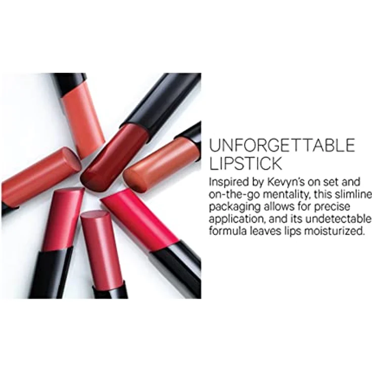 Kevyn Aucoin Unforgettable Lipstick - Shine, glänzender Lippenstift in Farbton Fatal, 2 g mit feuchtigkeitsspendender und pflegender Formel – Bild 2