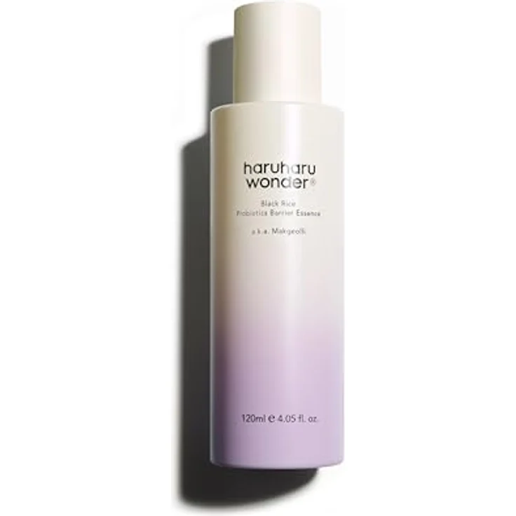 HARUHARU wonder Black Rice Probiotics Barrier Essence 120ml, Essence Toner zur Stärkung der Hautbarriere mit Ceramiden und fermentierten Inhaltsstoffen, feuchtigkeitsspendend und beruhigend – Bild 1