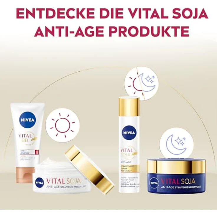 NIVEA BB Cream Vital, Getönte Tagespflege LSF 15 für reife Haut, 50 ml – Bild 6