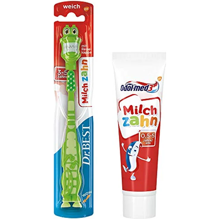 Odol-med 3 Milchzahn mit Fluorid, 50 ml, für saubere und gesunde Zähne – Bild 3