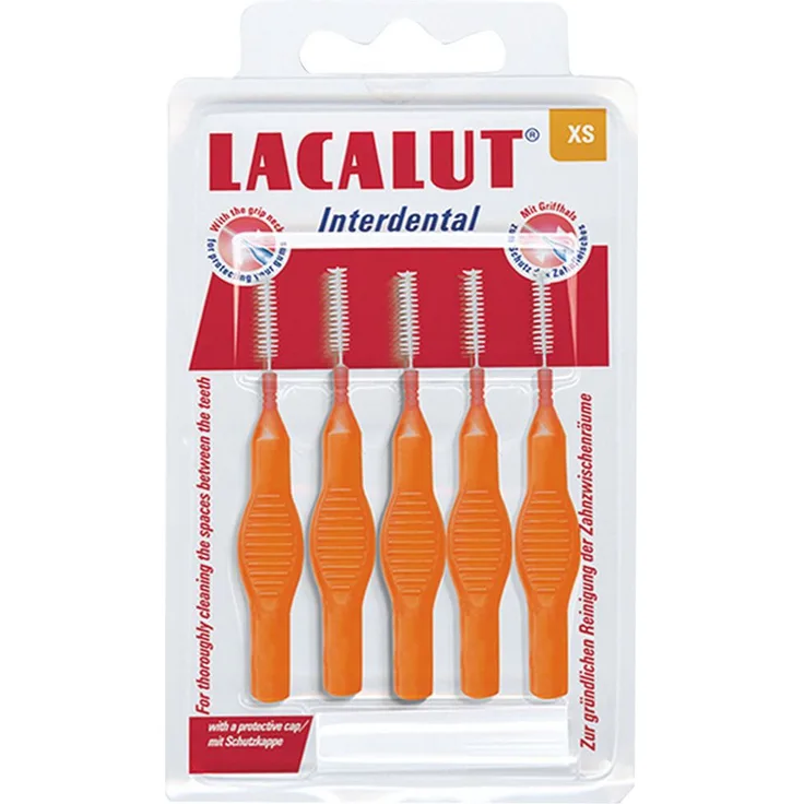 Lacalut Interdental XS Bürstendrmit 2,0 mm 5 Stück
