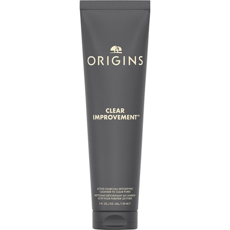 Origins Clear Improvement Active Charcoal Detox Cleanser, Reinigungsschaum für Unisex, 150 ml - sanfte Reinigung, entfernt Öle und Make-up