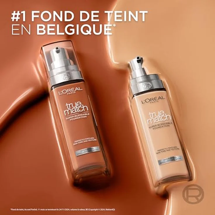 L’Oréal Paris True Match Flüssiges Make-Up, Farbton 4.5 N True Beige, 30 ml, für eine perfekte Hauteinheitlichkeit und Deckkraft – Bild 3