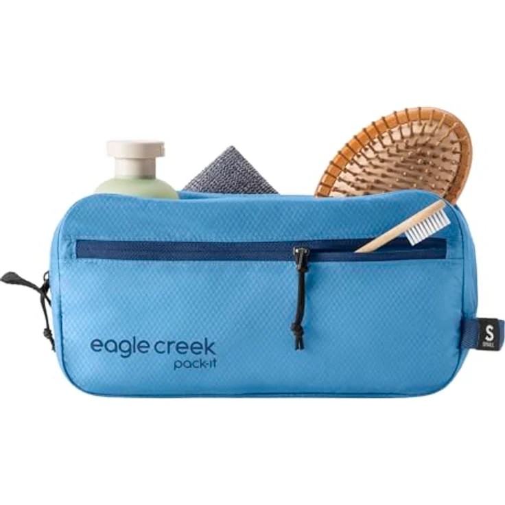 Eagle Creek Pack-It Isolate Kulturbeutel S, 25.5 cm, 100% Polyester, blau – Bild 4