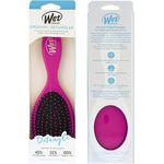 Wetbrush Haarbürste The Wet Brush Cepillo Original Desenredante Pink, Haarbürste mit ultraweichen IntelliFlex-Borsten, minimiert Haarbruch und Schmerzen, schützt vor Spliss
