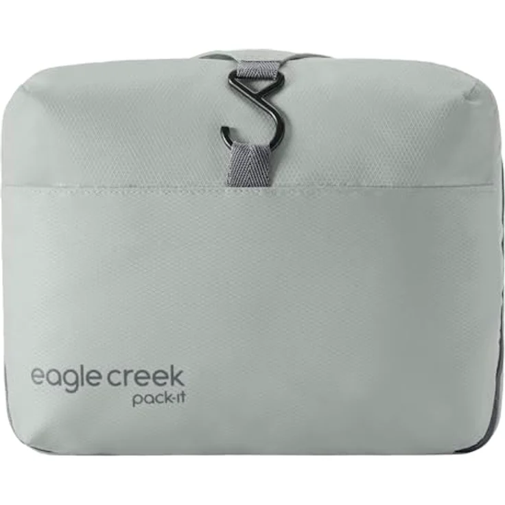 Eagle Creek Pack-It Kulturbeutel, 25 cm, silberfarben, aus 100% Polyester, ideal für Reisen – Bild 2