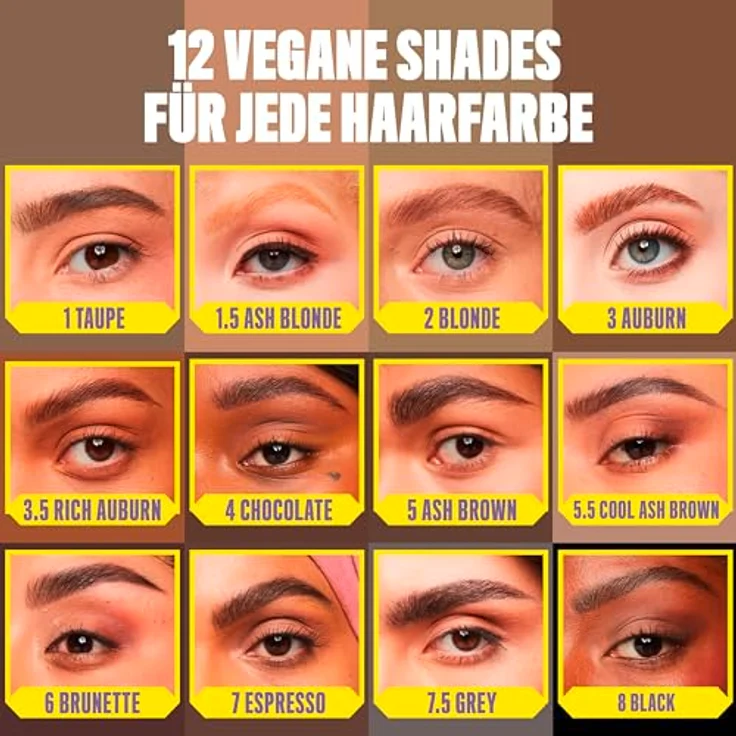 NYX Professional Makeup Micro Brow Pencil Augenbrauenstift, 0.09 g, Farbton 01 Taupe, präzise Korrektur für volle Augenbrauen – Bild 5