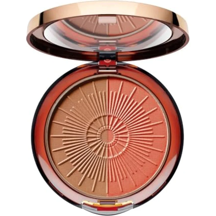 ARTDECO Bronzing Powder Compact 10 g, langanhaltender Bronzer für natürlichen Look mit warmen Farbtönen, vitaminreiche Pflege – Bild 1