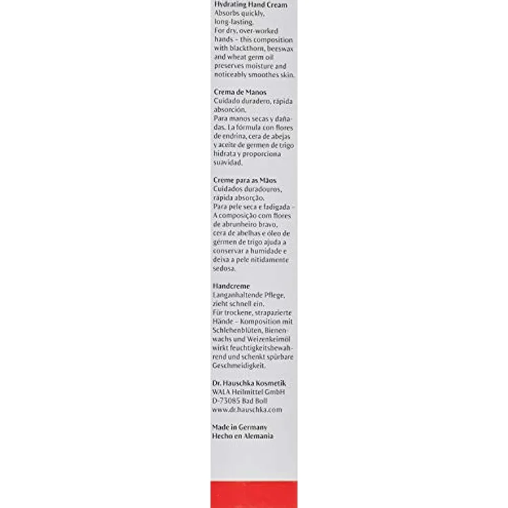 Dr. Hauschka Hydrating Hand Cream, pflegende Handcreme, 50 ml – Bild 3