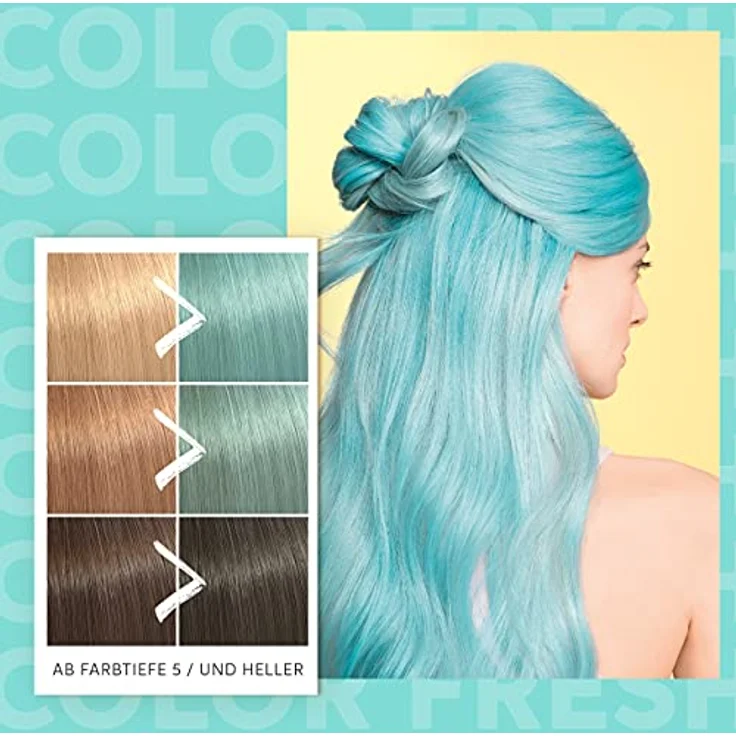 Wella Professionals Color Fresh Mask Mint - Haarkur mit Avocadoöl für aufgehelltes und helles Haar - 150 ml – Bild 4