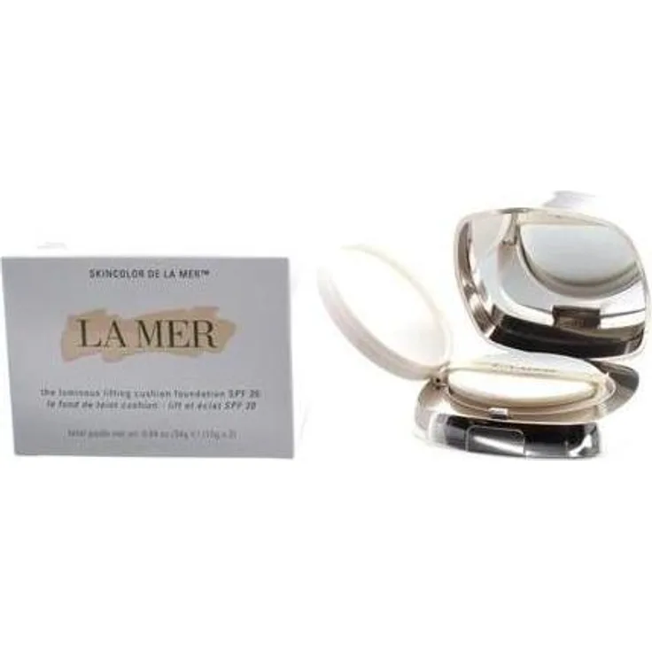La Mer Luminous Lifting Cushion Foundation, leichte Compact-Foundation mit pflegenden Eigenschaften, 24 g - Shade: Warm Honey