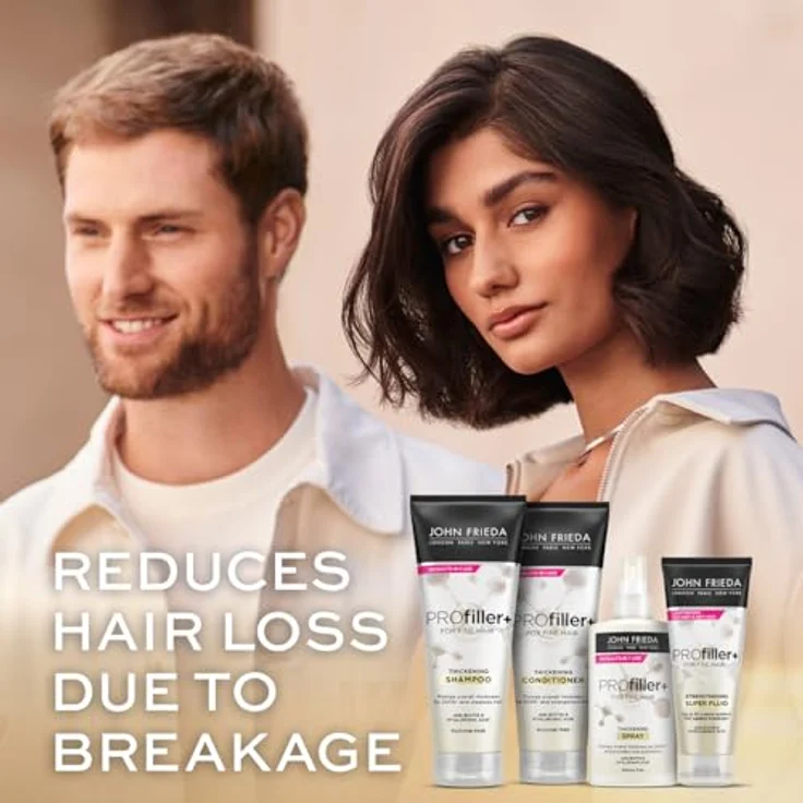 John Frieda PROfiller+ Conditioner für feines Haar, 250 ml, Volumen & Pflege, vegan, silikonfrei – Bild 4