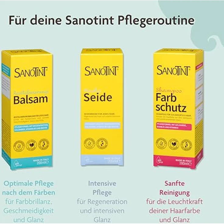 Firstorganicbaby Sanotint hair color no. 1 Black, 125ml – Bild 14