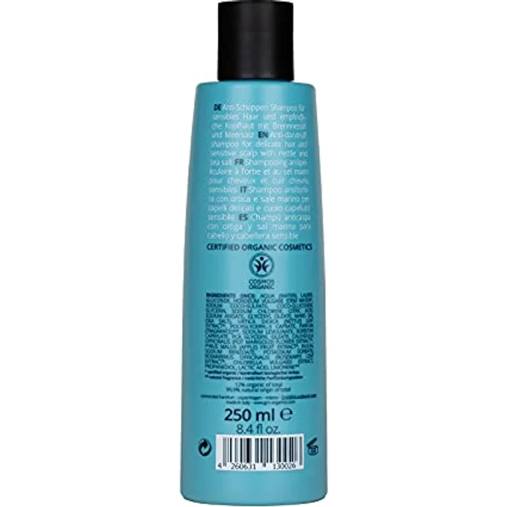 GRN Shampoo Anti-Schuppen Brennnessel u. Meersalz 250 ml – Bild 2