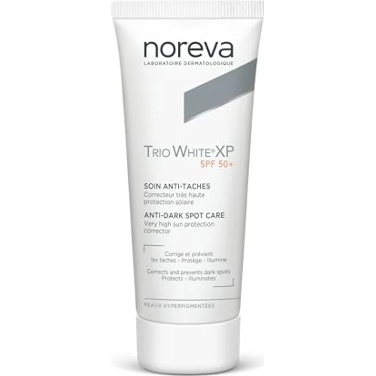 Noreva Trio White XP Soin Anti Taches SPF50+ 40ml, Sonnencreme für hyperpigmentierte Haut – Bild 2