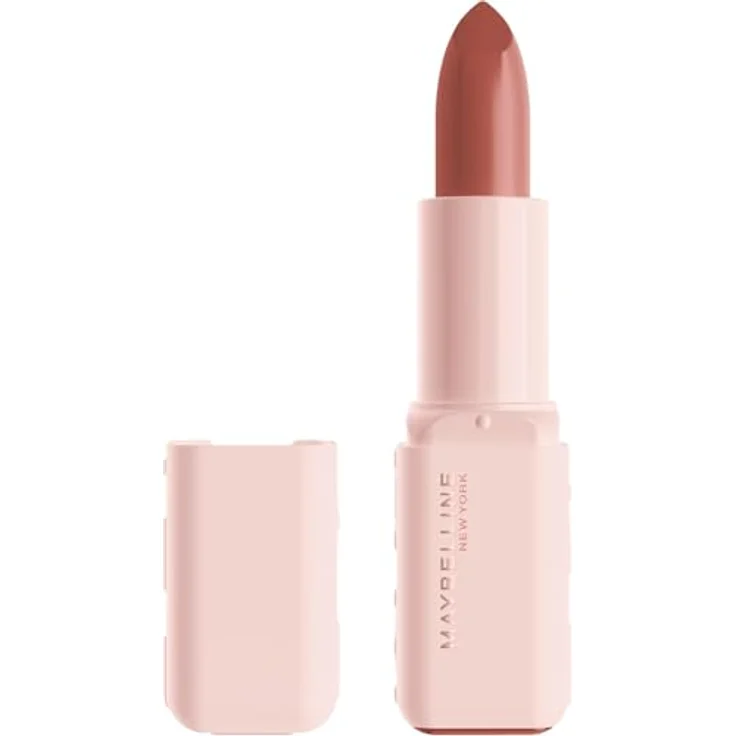 Maybelline New York Lifter Lipstick 101 Upstate, pflegender Lippenstift mit intensivem Farbergebnis, Beige – Bild 1