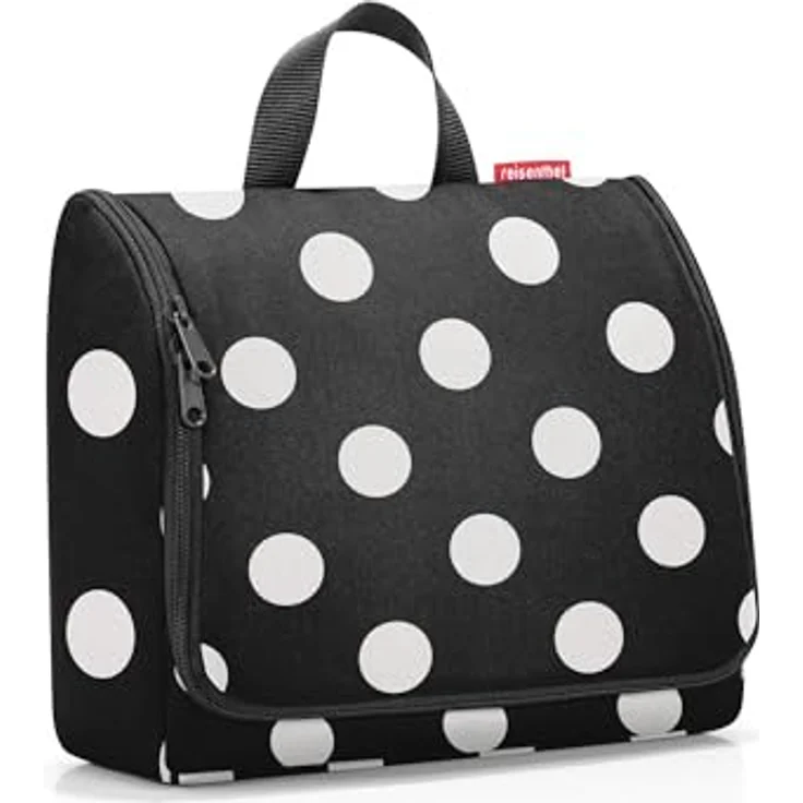 reisenthel toiletbag XL dots White - praktischer Kulturbeutel mit Haken, wasserabweisendes Material – Bild 2