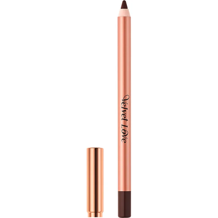 ZOEVA Velvet Love Eyeliner Pencil, veganer Kajalstift in mattem Kakao-Braun mit gelartiger Textur, 1,2 g