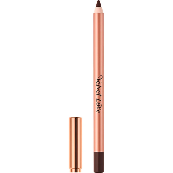 ZOEVA Velvet Love Eyeliner Pencil, veganer Kajalstift in mattem Kakao-Braun mit gelartiger Textur, 1,2 g