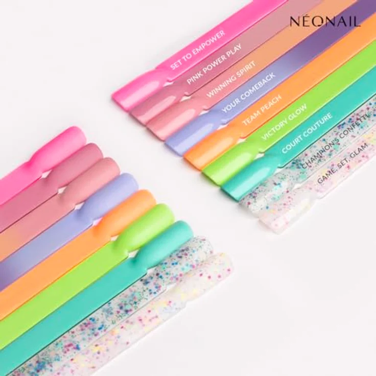 NÉONAIL UV Nagellack 7,2 ml - ROSA - Set To Empower - Hochpigmentierter Neon Pink Lack für Gel Nägel, 21 Tage Haltbarkeit, Aushärtung in LED/UV-Lampe – Bild 4