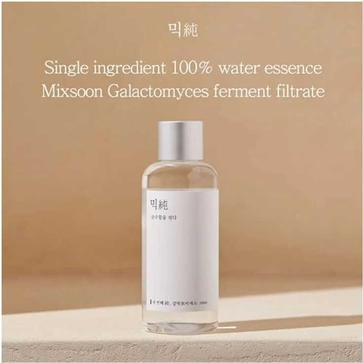 mixsoon Galactomyces Toner Pad, 100 ml Gesichtsserum mit fermentierten Zutaten, feuchtigkeitsspendend und hautregenerierend – Bild 2