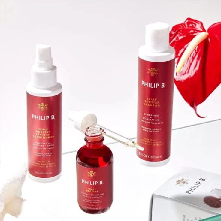 PHILIP B Scalp Booster Shampoo, Haarpflege mit Redensyl®, Niacin und Koffein, 180 ml – Bild 7
