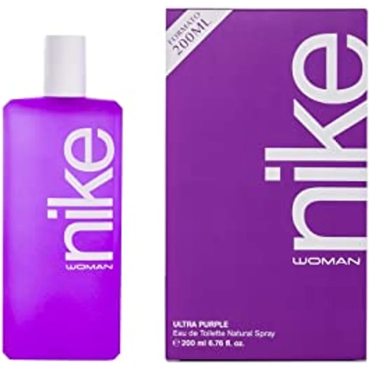 NIKE Ultra Purple 200 ml, Eau de Parfum für Damen, fruchtig und blumig, langanhaltend