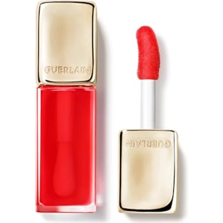 Guerlain KissKiss Bee Glow Lip Oil, 9,5 ml, pflegendes Lippenöl mit Honig, Farbe 775 Poppy Glow – Bild 2