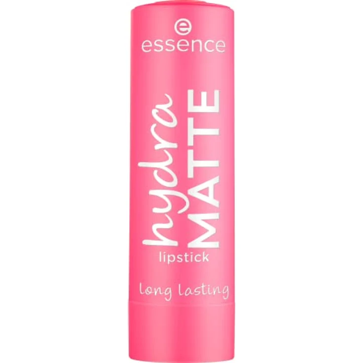 essence hydra MATTE lipstick, Nr. 411, Pink, feuchtigkeitsspendend, langanhaltend, pflegend, matt, vegan, ohne Alkohol, ohne Konservierungsstoffe, ohne Parabene, 1er Pack (3.5g) – Bild 2