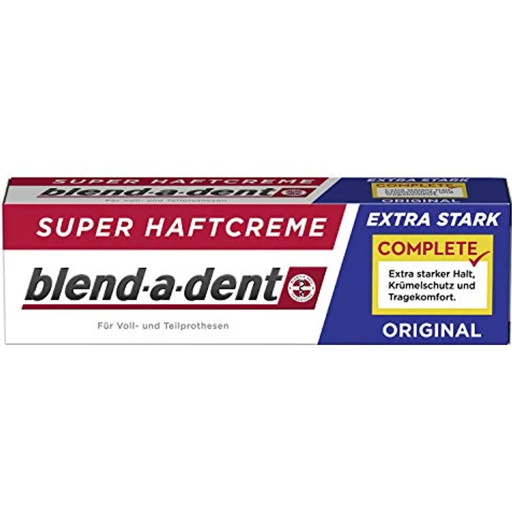 Blend-a-dent Super-Haftcreme Complete extra stark 12er Pack 12 x 47 g Haftcreme – Bild 13