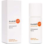 Sweat-Off sensitive Antitranspirant Roll On 50ml gegen Schwitzen | Deo Roller gegen Schweiß | Antiperspirant für empfindliche Haut